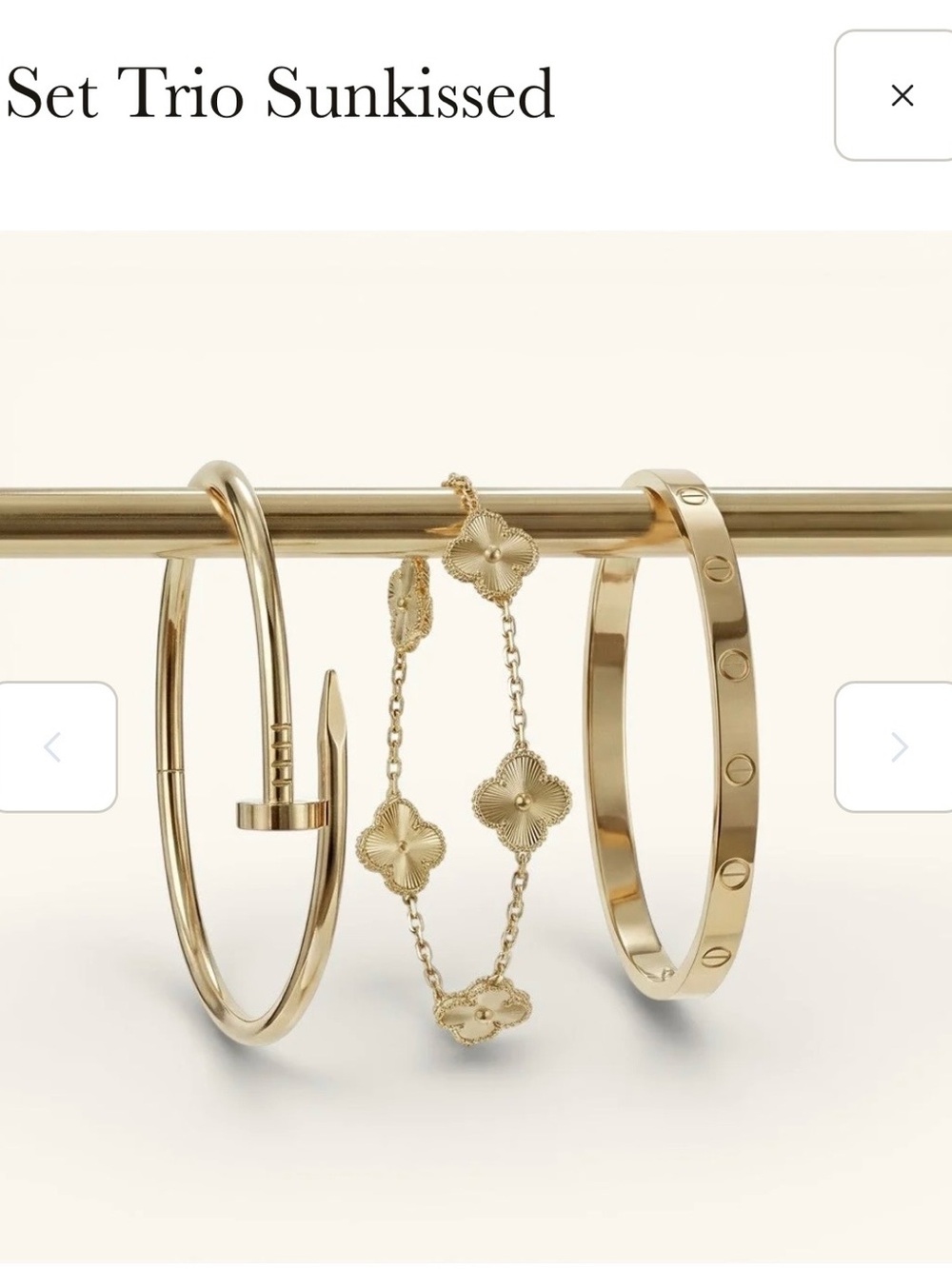 Valerie mason 3 set bracelets